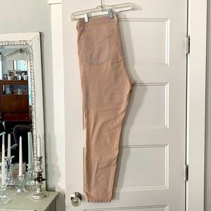 Macy’s Spring Pink Skinny Jeans 16